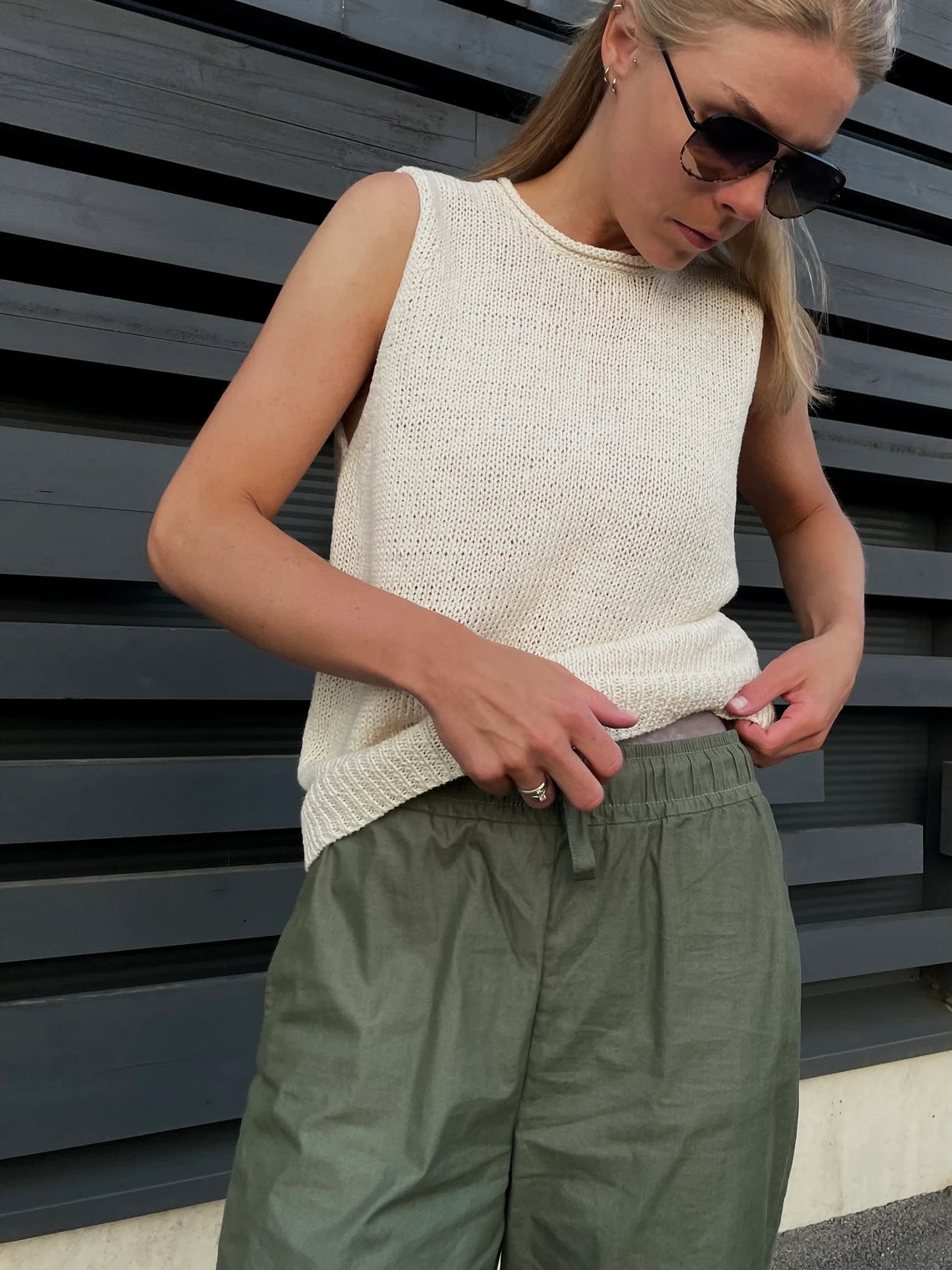 Summer Vest Knitting Pattern