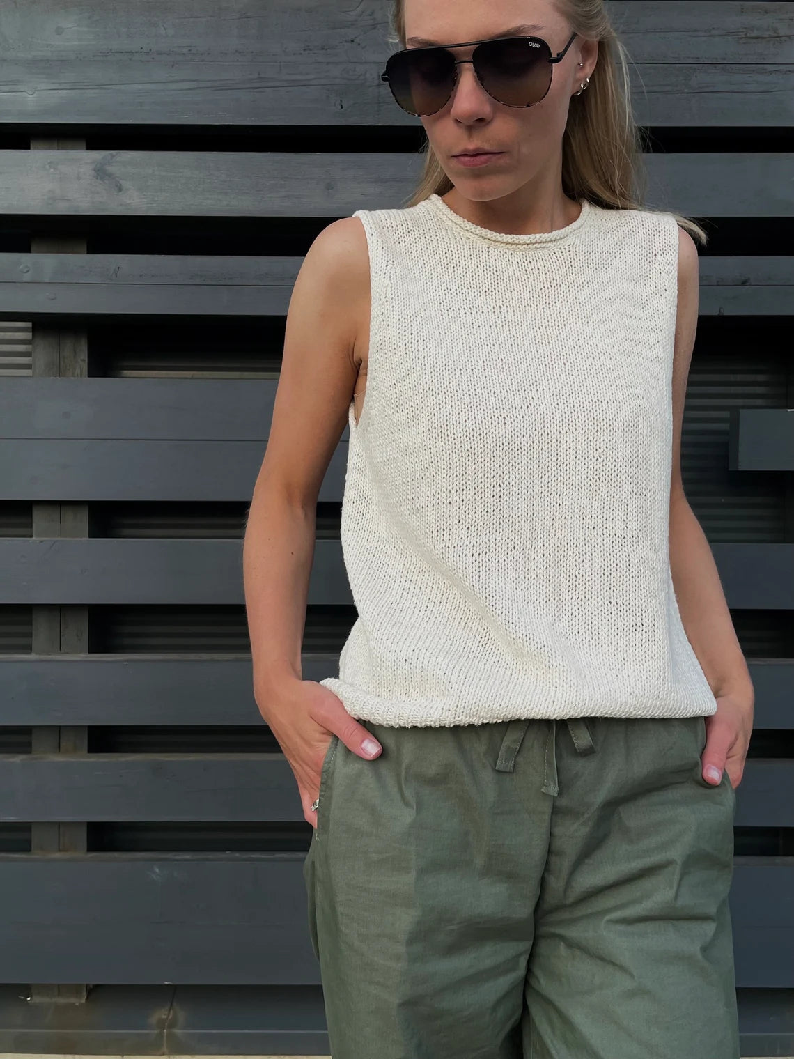 Summer Vest Knitting Pattern