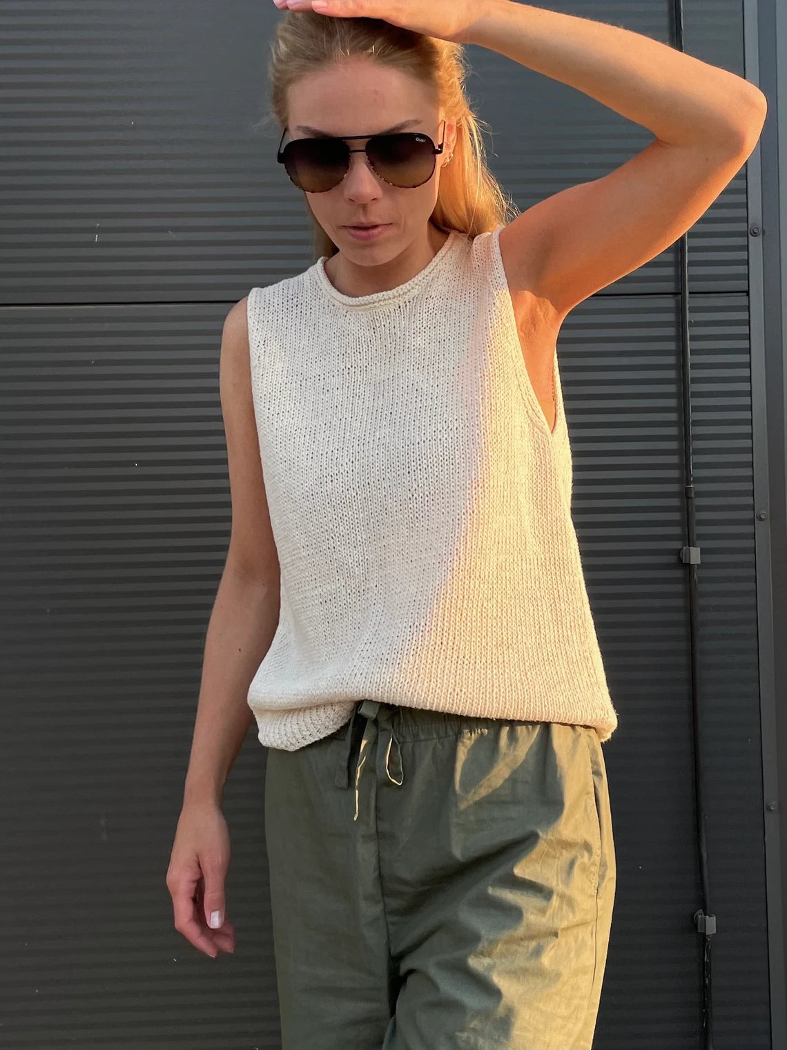 Summer Vest Knitting Pattern