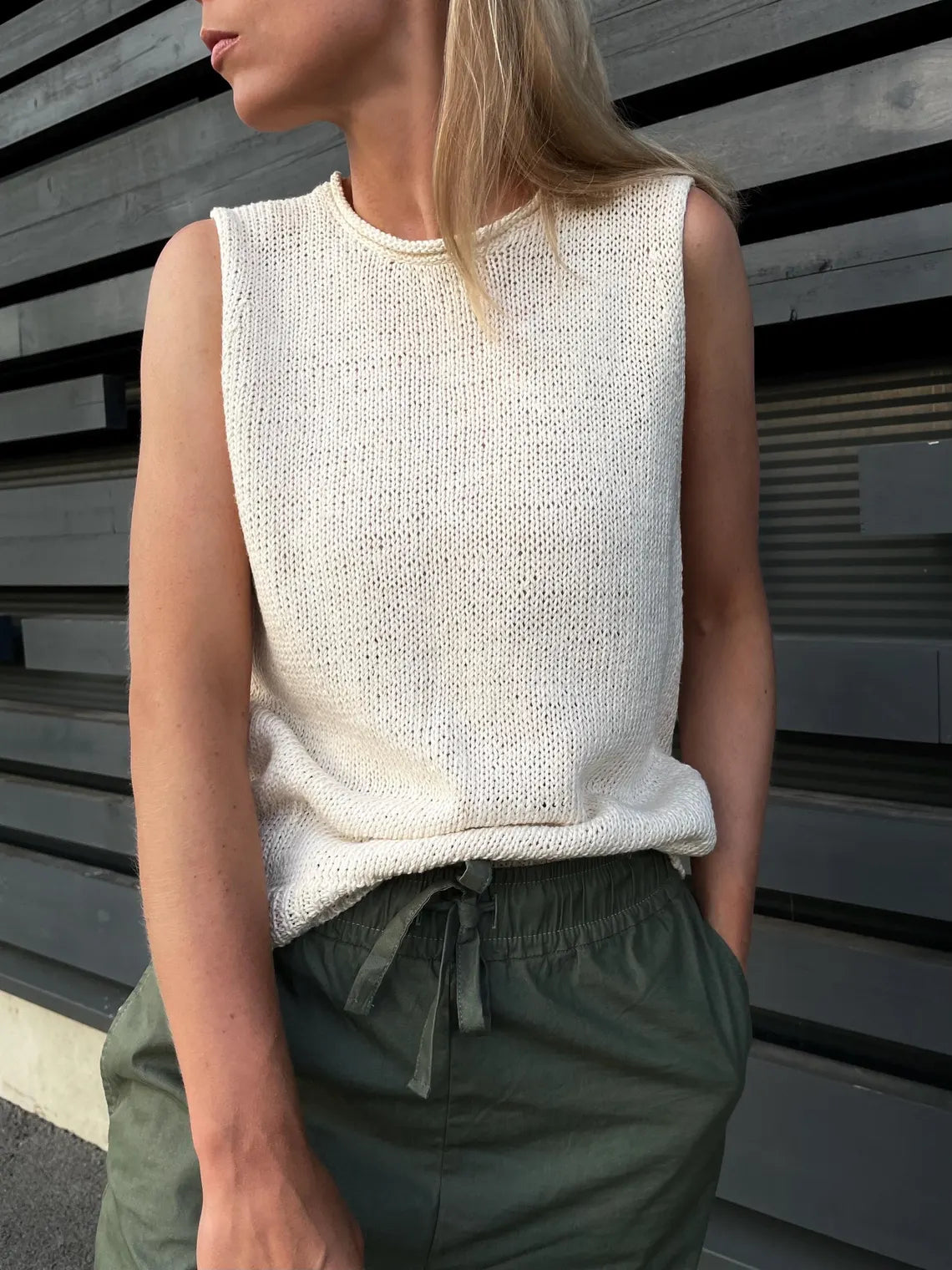 Summer Vest Knitting Pattern