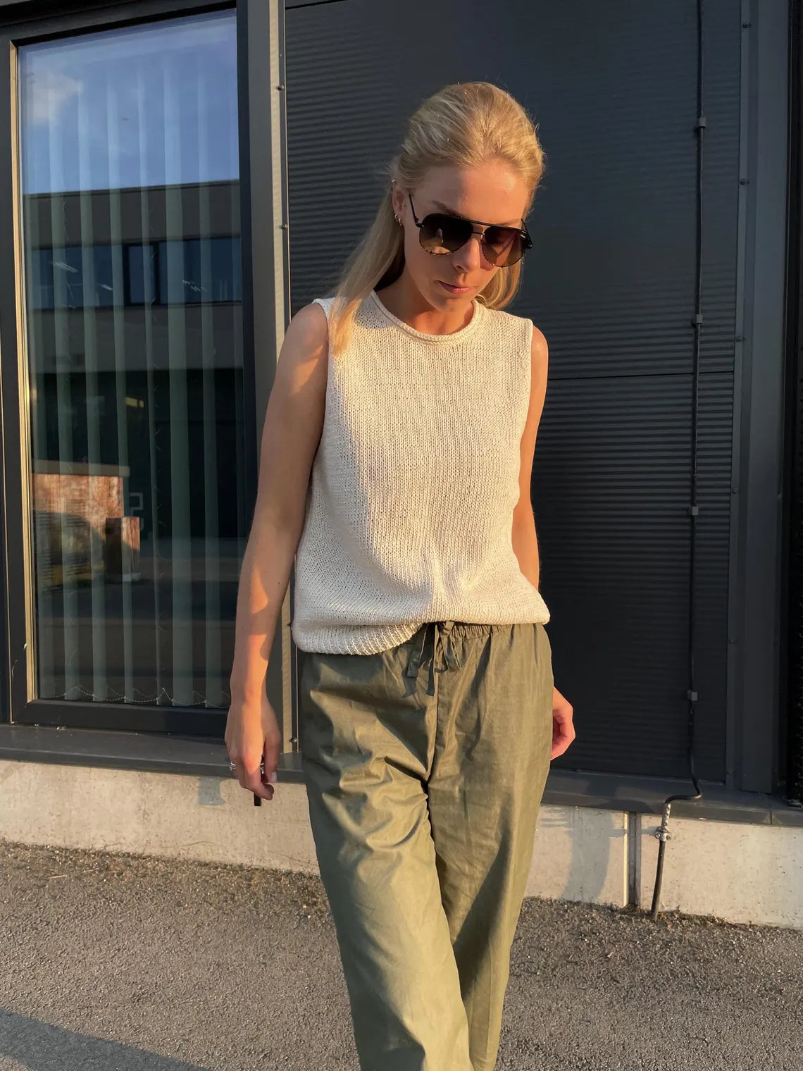 Summer Vest Knitting Pattern