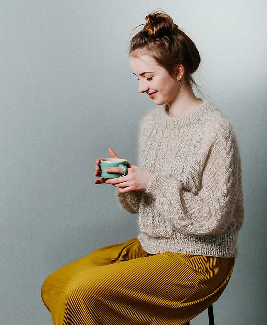 Classic Cable Sweater Knitting Pattern