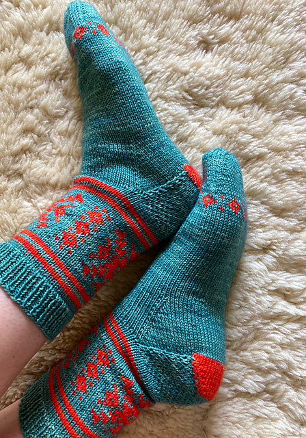 Suzanne Socks Knitting Pattern