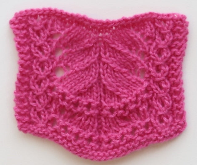 Wave Lace Tee Knitting Pattern