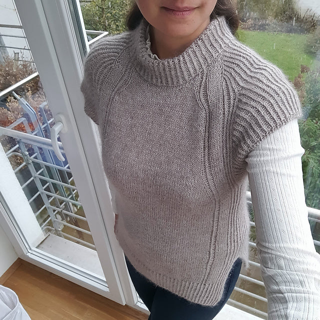 Slipover Tee Knitting Pattern
