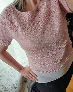 Blossom Tee Knitting Pattern