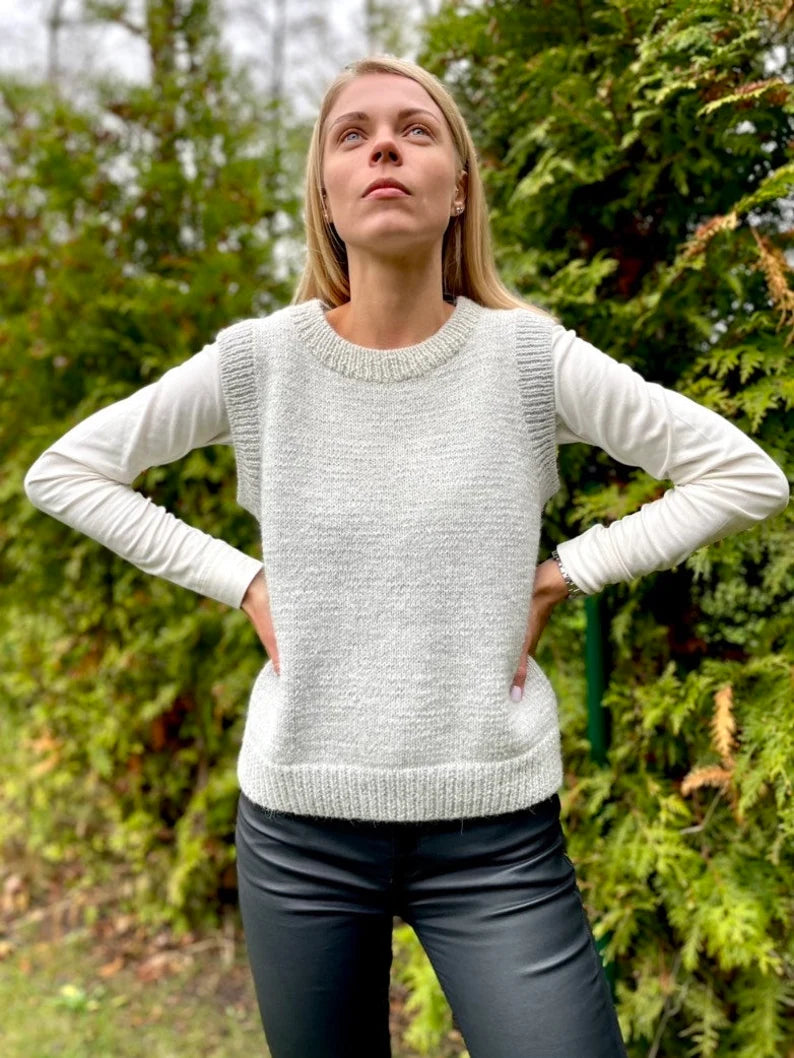 Beginner Vest Knitting Pattern