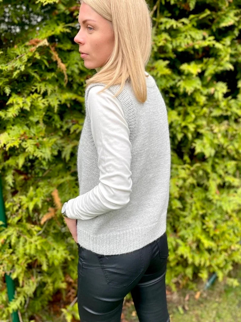Beginner Vest Knitting Pattern