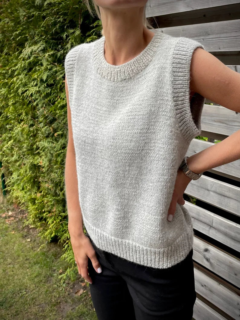 Beginner Vest Knitting Pattern