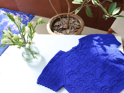 Wave Lace Tee Knitting Pattern