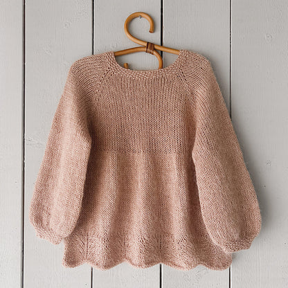 Wave Blouse Knitting Pattern