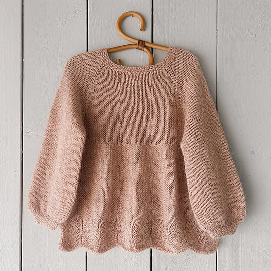 Wave Blouse Knitting Pattern