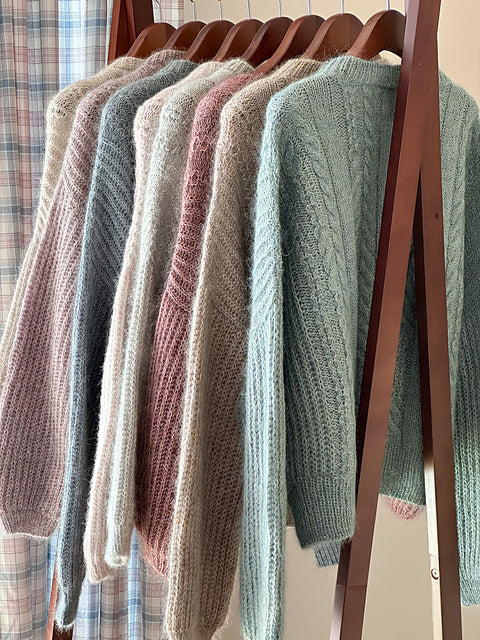 Soft Cable Cardigan Knitting Pattern