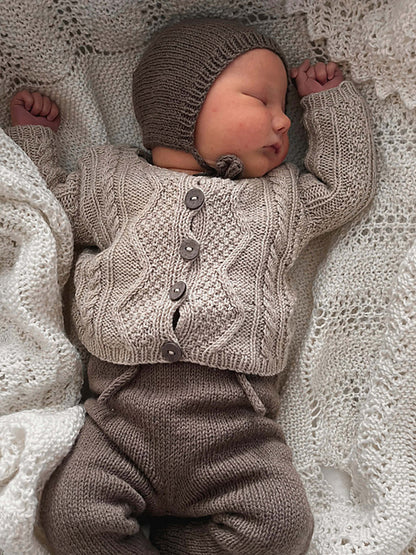 Cozy Cables Baby Knitting Pattern