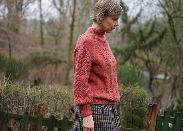 Classic Cable Sweater Knitting Pattern