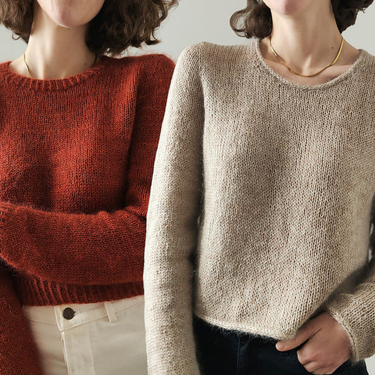 Minimal Sweater Knitting Pattern