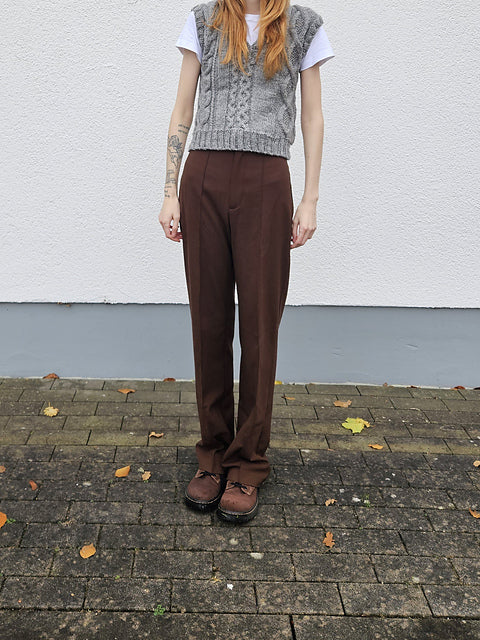 Cable Slipover Knitting Pattern