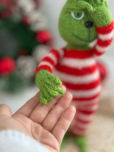 Grinch Knitting Pattern