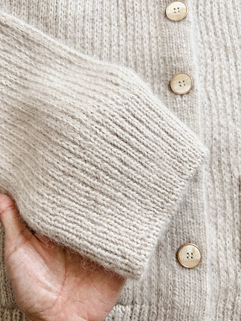 Slipped Stitch Cardigan Knitting Pattern