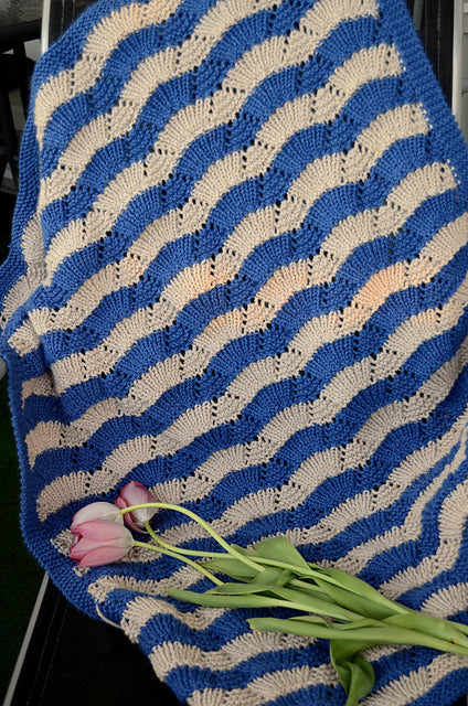 Seashell Blanket Knitting Pattern