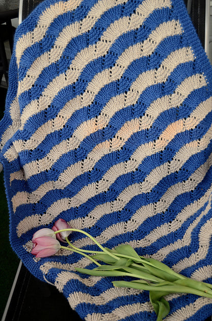 Seashell Blanket Knitting Pattern