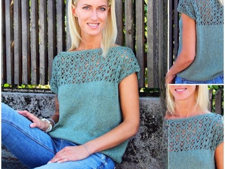 Lace Top Knitting Pattern