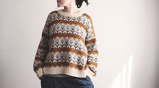 Oversized Pullover Knitting Pattern