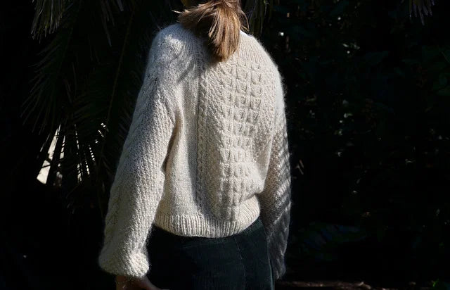 Classic Cable Sweater Knitting Pattern