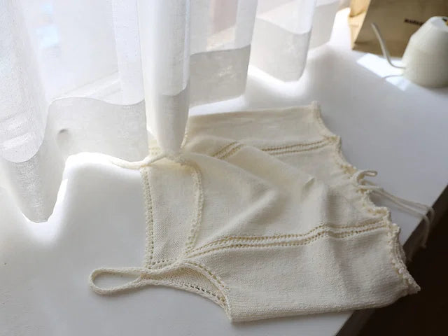 Summer Ribbon Tank Knitting Pattern