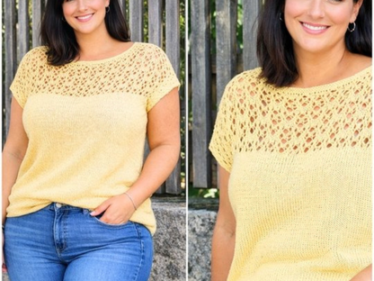 Lace Top Knitting Pattern