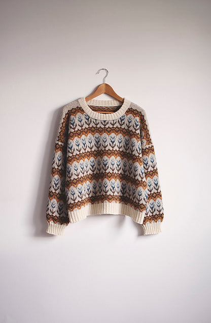 Oversized Pullover Knitting Pattern