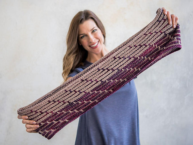 Cozy Zig Cowl Knitting Pattern