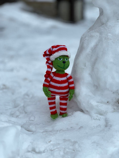 Grinch Knitting Pattern