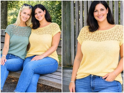 Lace Top Knitting Pattern