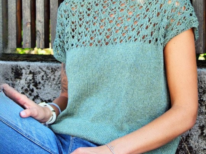 Lace Top Knitting Pattern