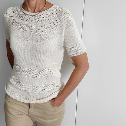 Blossom Tee Knitting Pattern