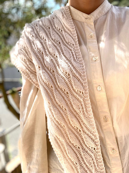 Waves Scarf Knitting Pattern