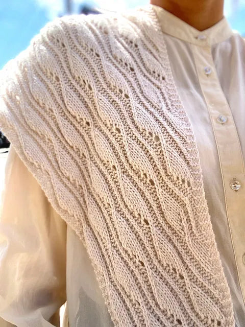 Waves Scarf Knitting Pattern