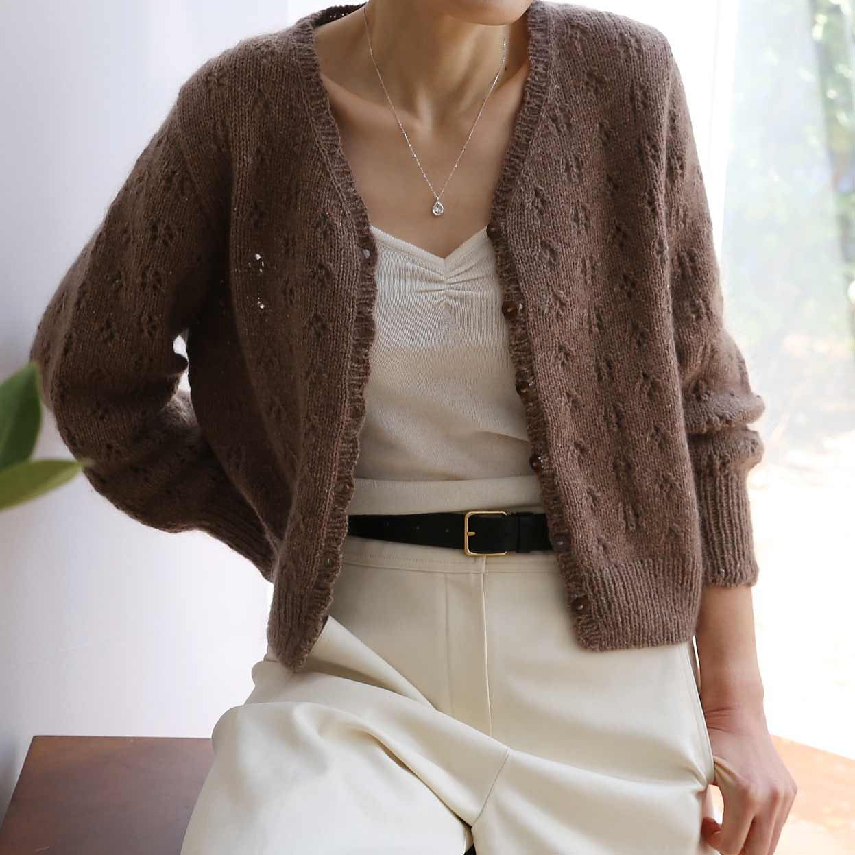 Lace Cardigan Knitting Pattern