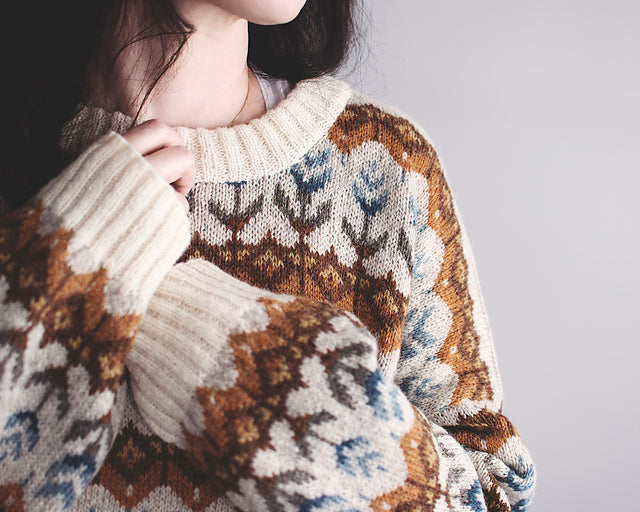 Oversized Pullover Knitting Pattern