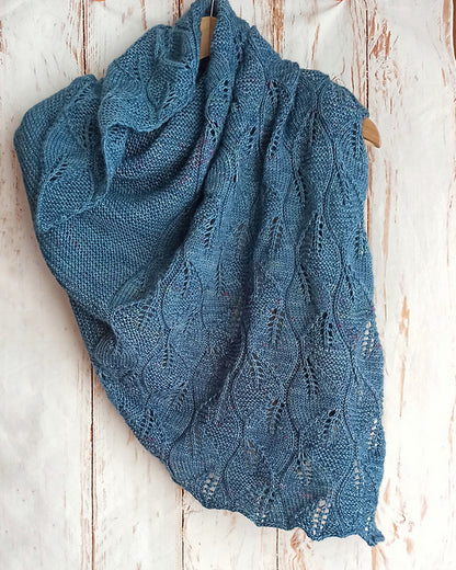 Leaf Lace Shawl Knitting Pattern