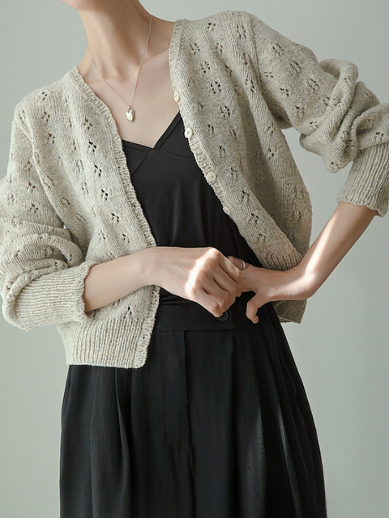 Lace Cardigan Knitting Pattern