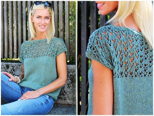 Lace Top Knitting Pattern