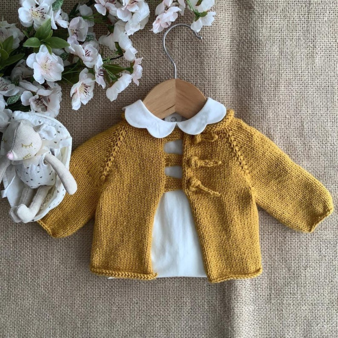Baby Cardigan Knitting Pattern