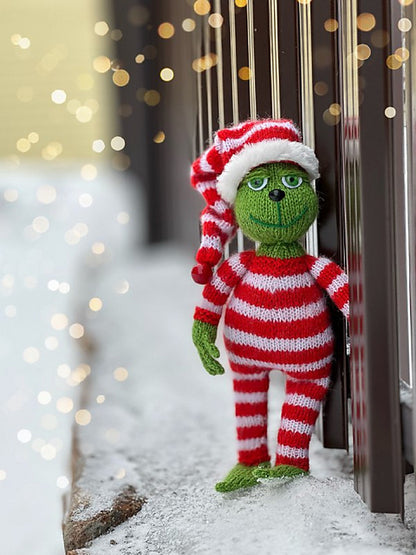 Grinch Knitting Pattern