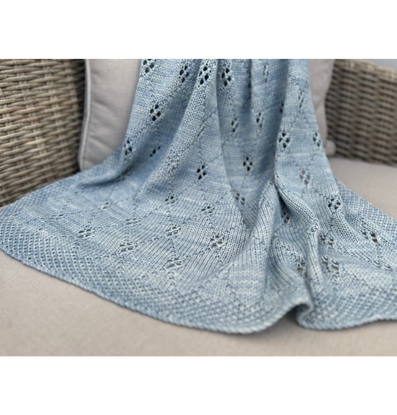 Cozy Baby Blanket Knitting Pattern