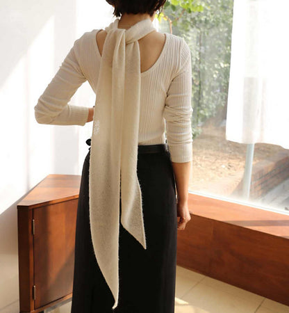Cozy Wave Scarf Knitting Pattern