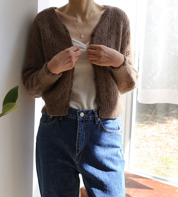 Lace Cardigan Knitting Pattern