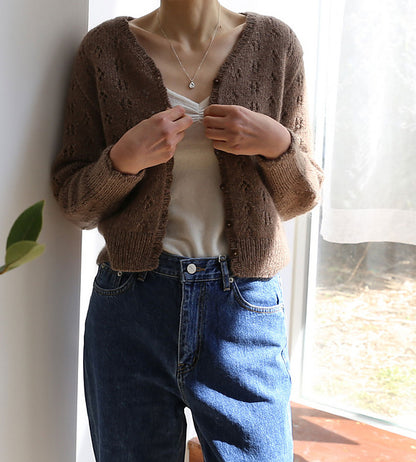 Lace Cardigan Knitting Pattern