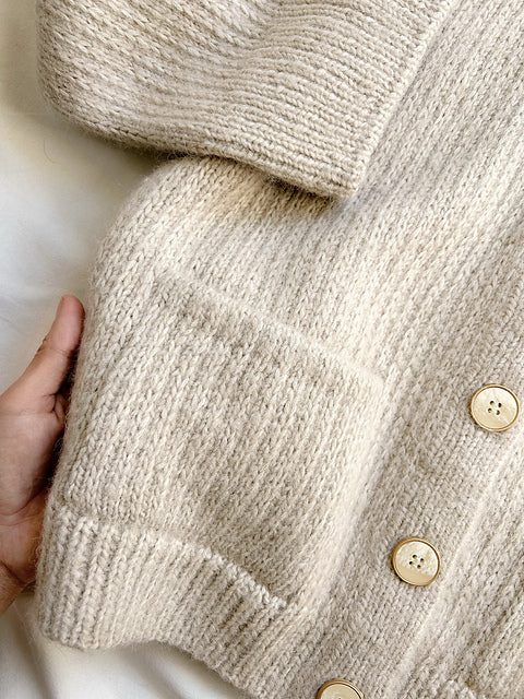 Slipped Stitch Cardigan Knitting Pattern